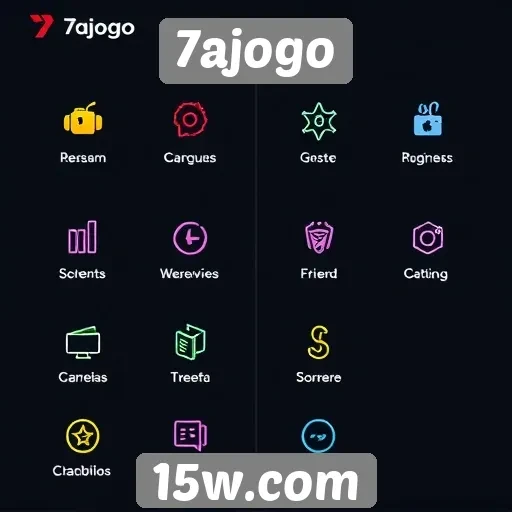 Recursos e funcionalidades do 7ajogo
